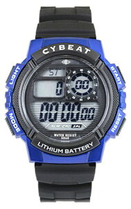 サンフレイム|SUNFLAME CYBEAT デジタルウォッチ 5気圧防水 ブルー CD2C0007-BL