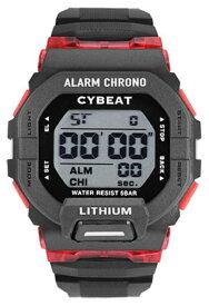 サンフレイム｜SUNFLAME CYBEAT デジタルウォッチ 5気圧防水 ブラック CD2C0010-BK