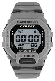 サンフレイム｜SUNFLAME CYBEAT デジタルウォッチ 5気圧防水 グレー CD2C0010-GY