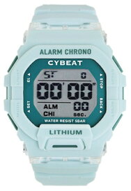 サンフレイム｜SUNFLAME CYBEAT デジタルウォッチ 5気圧防水 ミント CD2C0010-MI