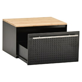 B.Bファニシング｜B.B FURNISHING TREE 引き出しブレッドケース　　ブラック　TRKS0244KIBLK TREE 【メーカー直送・代金引換不可・時間指定・返品不可】