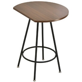 B.Bファニシング｜B.B FURNISHING Nid　カフェテーブル　ブラウン　NIDT0248MOBRN NID 【メーカー直送・代金引換不可・時間指定・返品不可】