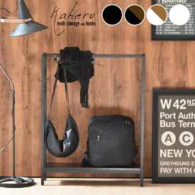 B.Bファニシング｜B.B FURNISHING フック付き マルチ収納　KAKERU　ブラック　ONES0253MOBLK 【メーカー直送・代金引換不可・時間指定・返品不可】