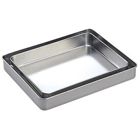 マツヨシ｜Matsuyoshi ステンレスバット（フタなし）　240X180X40MM　2号