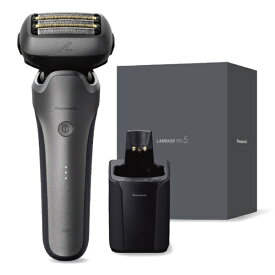 Panasonic｜パナソニック メンズシェーバー ラムダッシュPRO5 チタンシルバー ES-L571U-S [5枚刃 /AC100V-240V]