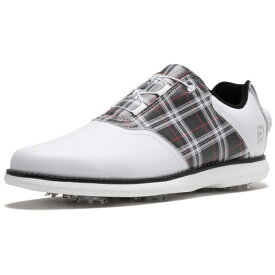 フットジョイ｜FootJoy レディース ゴルフシューズ イーコンフォート BOA ホワイト×ブラック×レッド 98768 [レディース /24.0cm /幅:3E]