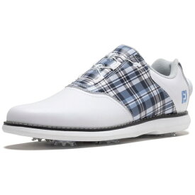 フットジョイ｜FootJoy レディース ゴルフシューズ イーコンフォート BOA ホワイト×ネイビー×ブルー 98769 [レディース /24.5cm /幅:3E]