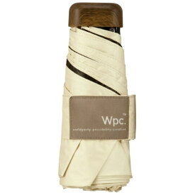 ワールドパーティー｜WPC. 折りたたみ傘 遮光 ノーブルベーシック ミニ Wpc. ベージュ 801-11912-102 [日傘 /50cm]