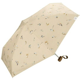 ワールドパーティー｜WPC. 折りたたみ傘 遮光アンブレにゃん 沖昌之さん×Wpc． ベージュ 801-OM007-102 [日傘 /47cm]