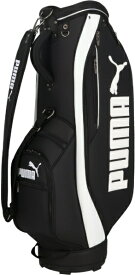 プーマ｜PUMA PUMA(プーマ) ゴルフ ベーシックPUMAキャディバッグ PUMA BLACK-PUMA WHITE 091931