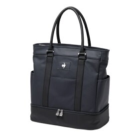 ルコック｜le coq 二層式ボストンバッグ(シューズ収納可能) ネイビー LG5FBB01M [高さ42×幅41-46×底マチ23cm /1050g]