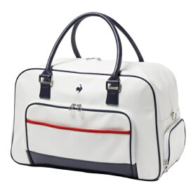 ルコック｜le coq ベーシックボストンバッグ ホワイト LG5FBB02M [高さ32×幅48×底マチ22cm /1120g]