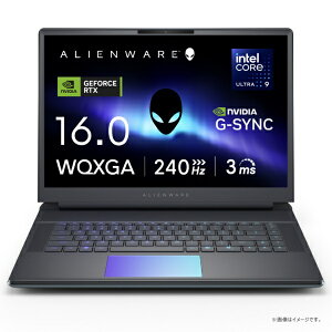 DELLbf Q[~Om[gp\R Alienware 16 Area-51(RTX 5070Ti) Lbh eB[ NAA96-FNE [16.0^ /Windows11 HomeipŁj /intel Core Ultra 9 /F32GB /SSDF1TB /pŃL[{[h /2025Năf]