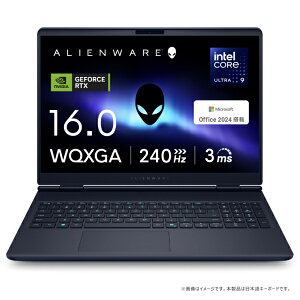 DELLbf Q[~Om[gp\R Alienware 16X Aurora(RTX 5070) C^[Xe[ CfBS NAA86-FNHBC [16.0^ /Windows11 Home /intel Core Ultra 9 /F32GB /SSDF1TB /Office Home and Business /2025Năf]