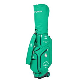 マンシングウェア｜Munsingwear 2輪キャスター付きキャディバッグ グリーン MG5FCB04U [9型 /47インチ対応 /6分割 /4.4kg]