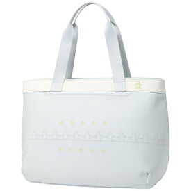 マンシングウェア｜Munsingwear ジャガードロゴボストンバッグ グレー MG5FTT01M [高さ35×幅42.5×底マチ21cm]