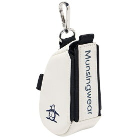 マンシングウェア｜Munsingwear マグネット開閉 ボールホルダー ホワイト MG5FBZ00L