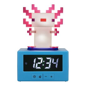 PALADONE｜パラドーネ マインクラフト ウーパールーパー目覚まし時計ライト