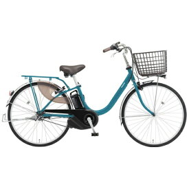 Panasonic｜パナソニック 電動アシスト自転車 ビビ・L ViVi・L 限定カラー：ディープエメラルドブルー BE-FL634 [26インチ /3段変速]2025年モデル【キャンセル・返品不可】 【代金引換配送不可】
