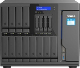 QNAP｜キューナップ NAS [ストレージ無 /16ベイ(3.5インチx12＋2.5インチx4)] TS-1655-8G