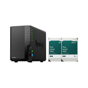 SYNOLOGYbVmW[ NAS [16TB /2xC] DiskStation DS225+ +HAT3320-8TB 2 DS225+_HAT3320-8TB2