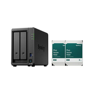 SYNOLOGYbVmW[ NAS [16TB /2xC] DiskStation DS725+ +HAT3320-8TB 2 DS725+_HAT3320-8TB2