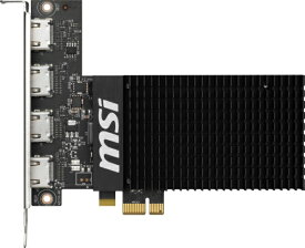 MSI｜エムエスアイ グラフィックボード GT 710 2GD3H 4HDMI [GeForce GTシリーズ /2GB]