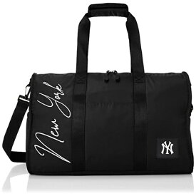 イーカム｜E-COME MLB ボストンバッグ BLACK YK-BBT01 [40.4L /縦37cm×横52cm×マチ21cm]