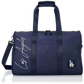 イーカム｜E-COME MLB ボストンバッグ BLUE LA-BBT01 [40.4L /縦37cm×横52cm×マチ21cm]