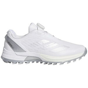 AfB_Xbadidas fB[X StV[Y AfB[ ZG [Jbg {A XpCNX ADIZERO ZG LOW CUT BOA SPIKELESS Cloud White×Silver Metallic×Grey Two OMX78 [fB[X /23.5cm /:2E]yԕis