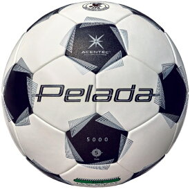 モルテン｜molten サッカーボール ペレーダ5000 芝用 5号 スノーホワイトパール×メタリックブラック F5K5000