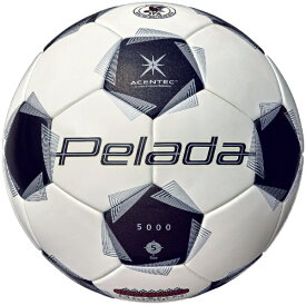 モルテン｜molten サッカーボール ペレーダ5000 芝用 5号 スノーホワイトパール×メタリックブラック F5K5001