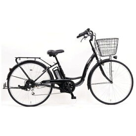 サイモト自転車｜SAIMOTO 電動アシスト自転車 イーコンシャスココット-266L-R マットブラック [26インチ /6段変速]【キャンセル・返品不可】 【代金引換配送不可】