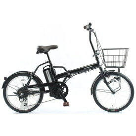 サイモト自転車｜SAIMOTO 電動アシスト自転車 イーコンシャスコンパクト-206FD-R マットブラック [20インチ /6段変速]【キャンセル・返品不可】 【代金引換配送不可】