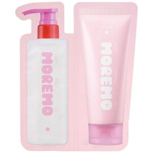 moremo|モレモ ダブルサシェパウチ(スーパーリペアシャンプー&ヘアトリートメントミラクル2X) moremo