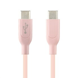 アクセス｜AXES USB-C ⇔ USB-Cケーブル [充電 /転送 /1.2m /USB Power Delivery /60W] ピンク AMP-009PK