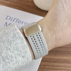 GAACAL｜ガーカル APPLE WATCH 1-10/SE1-2 38/40/41/42（10のみ）MM 「通気性と快適さを両立」ナイロンメッシュバンド グレー W00612GYA