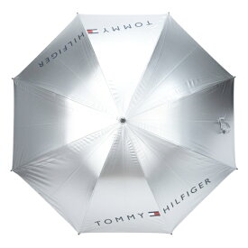 トミーヒルフィガー｜Tommy Hilfiger ゴルフアンブレラ UV傘 シルバー THMG5SK2