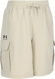 アンダーアーマー｜UNDER ARMOUR メンズ UAバイブウーブン カーゴショーツ Khaki Base×Black 1386560 [メンズ /LGサイズ]【返品交換不可】