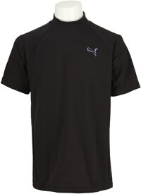 プーマ｜PUMA メンズ ゴルフ シャドウキャット HIGH NECK S/S PUMA BLACK 635737 [メンズ /Lサイズ]【返品交換不可】