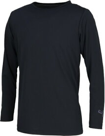 プーマ｜PUMA メンズ ゴルフ シャドウキャット MOCKNECK UNDER L/S PUMA BLACK 635768 [メンズ /XXLサイズ]【返品交換不可】