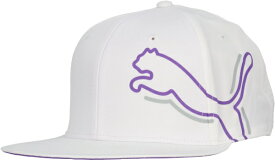 プーマ｜PUMA PUMA(プーマ) メンズ ゴルフ シャドウキャット ビッグキャット フラットブリムキャップ PUMA WHITE 027127