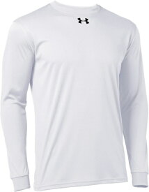 アンダーアーマー｜UNDER ARMOUR 男女兼用 UAチーム ロングスリーブ Tシャツ White 1375590 [ユニセックス /LGサイズ]【返品交換不可】
