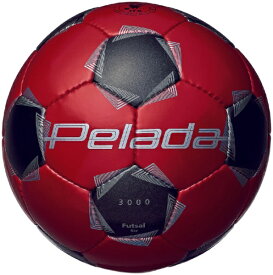 モルテン｜molten フットサルボール ペレーダ 3000 フットサル (フットサル 4号球) メタリックレッド×メタリックブラック F9K3000-RK