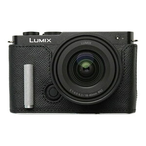 Mr.Stone|ミスターストーン 【受注生産】Panasonic LUMIX S9用 本革ケース クラシック メタルグリップ付 ブラック Mr.Stone
