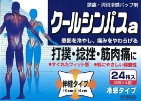 【代金引換配送不可】【第3類医薬品】クールシンパス（24枚）★セルフメディケーション税制対象商品 タカミツ｜TAKAMITSU