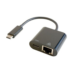 GOPPAbSbp LANϊA_v^ [USB-C IXX LAN /USB-CXd /USB Power DeliveryΉ /100W] 1GbpsΉ(Chrome/iPadOS/iOS/Mac/WindowsΉ) ubN GP-CR45H100/B