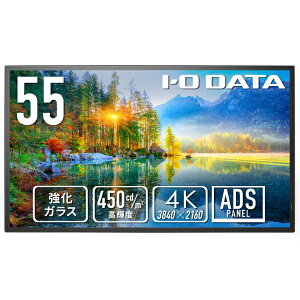 y2025N10{z I-O DATAbACEI[Ef[^ PCj^[ 24ԘAғΉ(KXhodl) ubN LCD-U551D-P [55^ /4K(3840×2160j /Ch /60Hz]