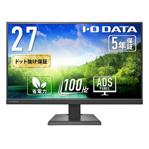 y2025N10{z I-O DATAbACEI[Ef[^ USB-Cڑ PCj^[ (5Nۏ) ubN LCD-C272SDBX [27^ /tHD(1920×1080) /Ch /100Hz]