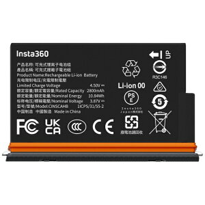 INSTA360bCX^360 X5 Egobe[ 2800mAh ubN CINSCAHB